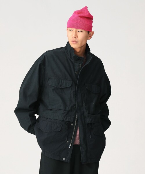 BODYSONG. EP レイヤード　ミリタリージャケット BEAMS（ビームス） ミリタリージャケット モッズコート M65 レイヤード
