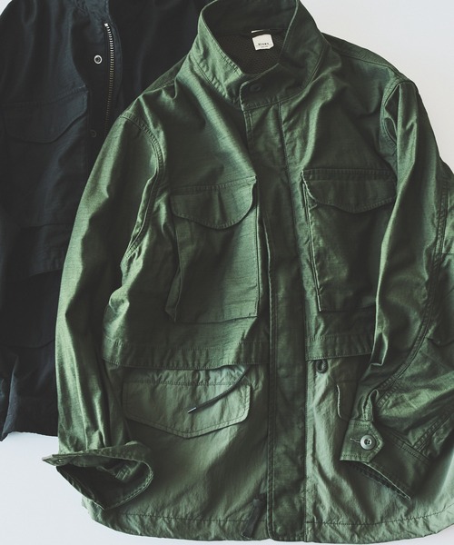 BEAMS（ビームス） ミリタリージャケット モッズコート M65 レイヤード