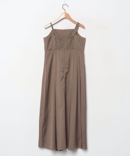 「JUNOAH」 コンビワンピース LARGE モカ レディース_画像2