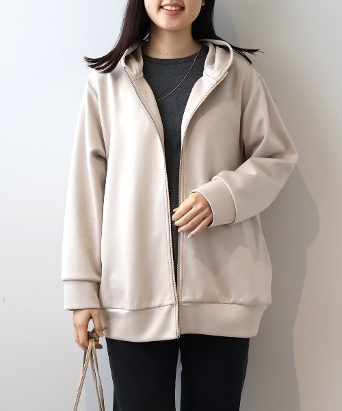 ミディパーカー MB mint breeze（エムビーミントブリーズ） パーカー 「L〜6L 大きい