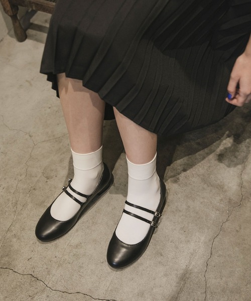 「BONLECILL noir」 パンプス S グレイッシュベージュ レディース_画像3