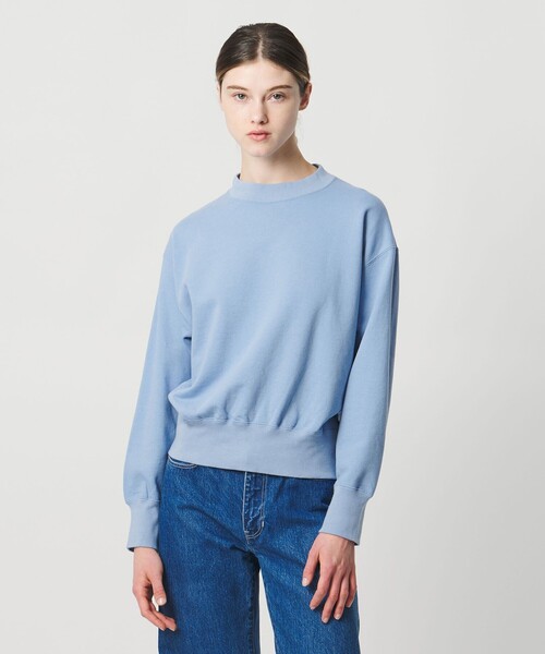 LOEFF コットン クロップド プルオーバースウェット LOEFF（ロエフ）の「＜LOEFF＞コットン クロップド プルオーバー