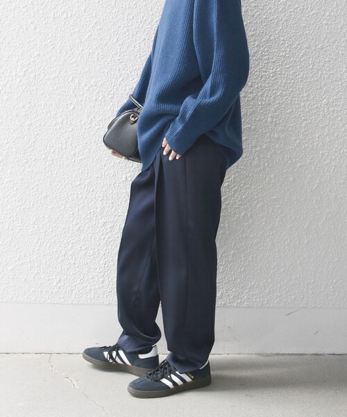 SHIPS any 「SHIPS any」 パンツ 38 ネイビー レディース : ZOZOTOWN