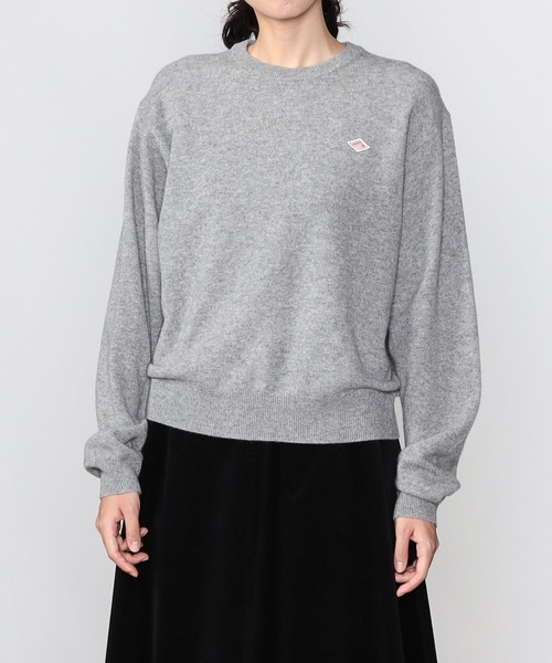 「DANTON」 長袖ニット 38 レッド レディース_画像3