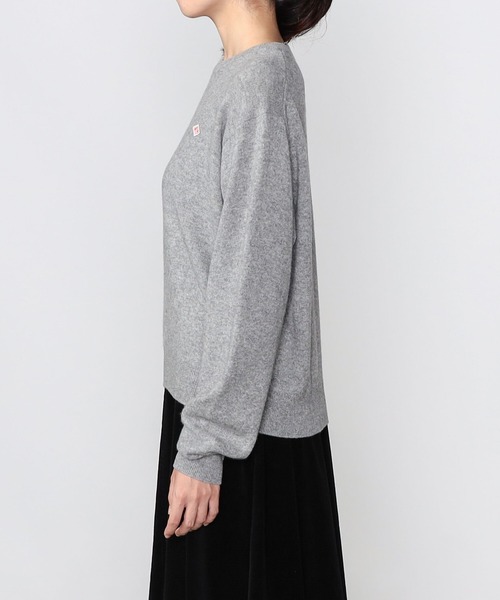 「DANTON」 長袖ニット 38 レッド レディース_画像4