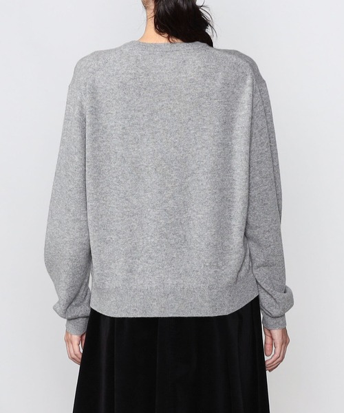 「DANTON」 長袖ニット 38 レッド レディース_画像5