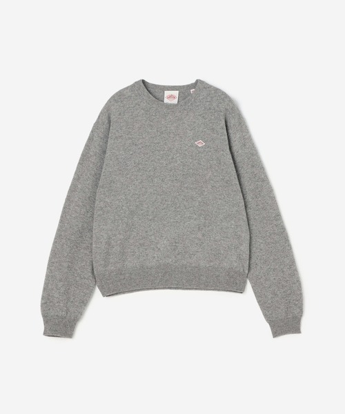 「DANTON」 長袖ニット 38 レッド レディース_画像6