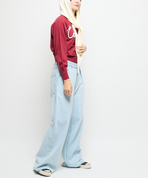 トップス CONVERSE TOKYO SPINDLE LOGO SHORT KNIT CONVERSE TOKYO｜SPINDLE LOGO SHORT KNIT | Rakuten Fashion(楽天