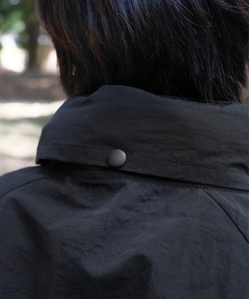 「BROKEN BASE」 ナイロンブルゾン MEDIUM ネイビー メンズ_画像5