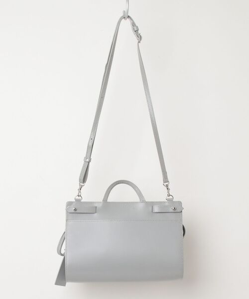 「PotioR」 ワンポイント2WAYバッグ - グレー レディース_画像2