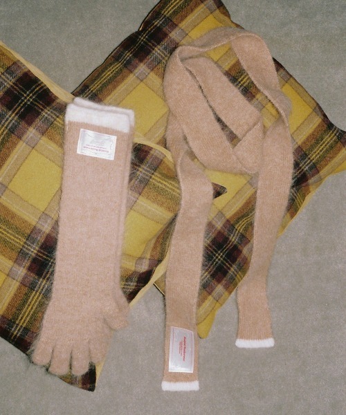 「ROCKFISH WEATHERWEAR」 マフラー FREE チャコール レディース_画像9