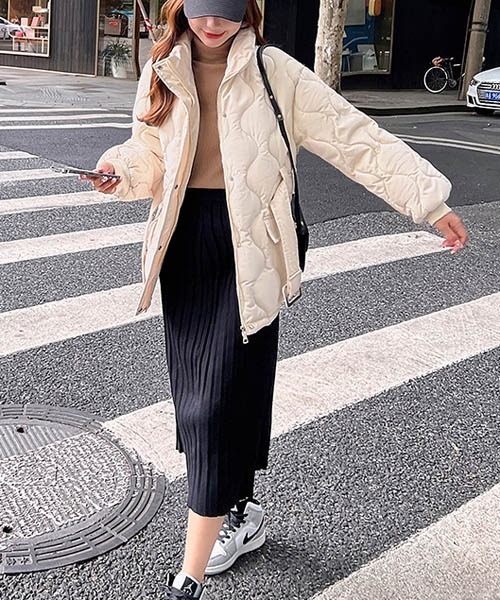 「gossip！ロサンゼルス」 ブルゾン FREE オフホワイト レディース_画像9