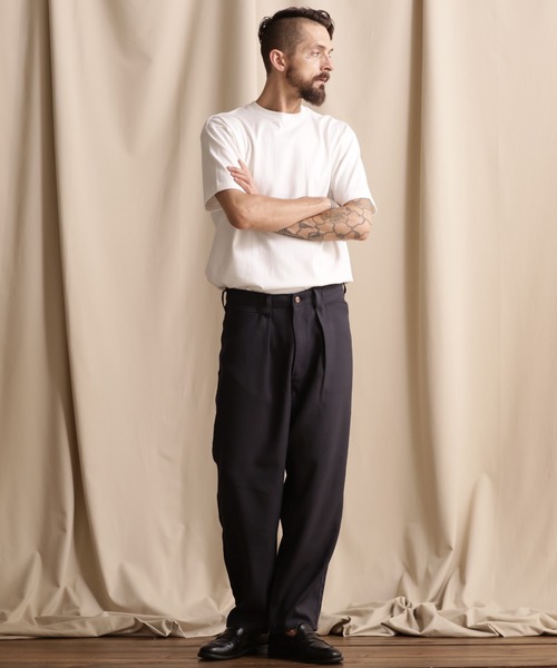 Schott N.Y.C（ショット） 「schott」 スラックス「Wranglerコラボ」 L