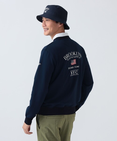 BEAMS GOLF メンズ トレーナー シティプリント BEAMS GOLF（ビームス ゴルフ） トレーナー スウェット 「MEN」 PURPLE