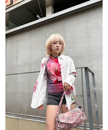Desigual（デシグアル） ブラウス シャツ フラワースプラッシュ 