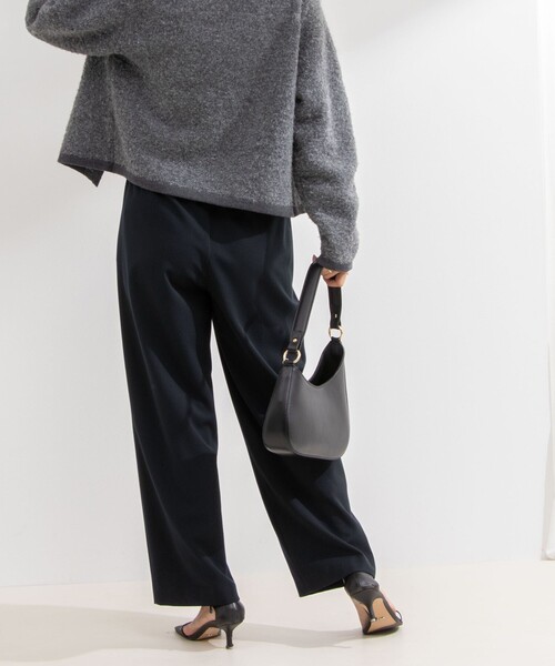 「NOLLEY'S」 イージーパンツ 36 ネイビー レディース_画像9