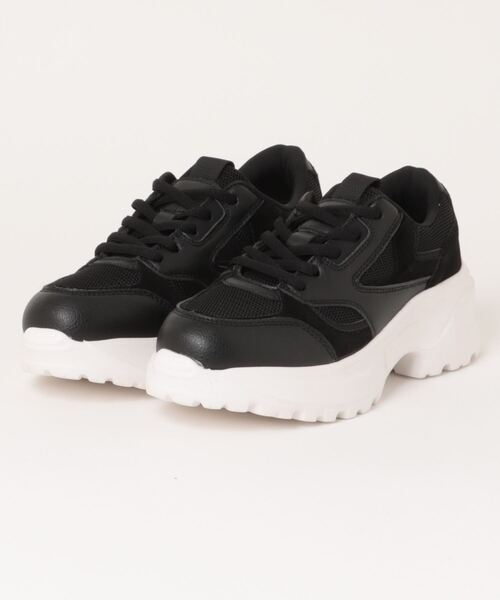 「Juze」 ローカットスニーカー M ブラック レディース_画像2