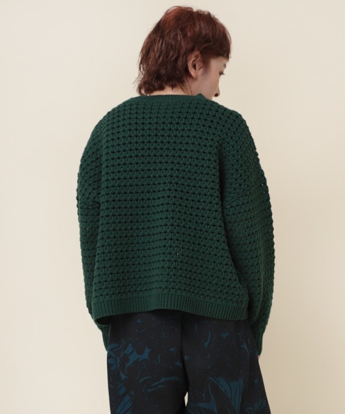 「RNA-N」 長袖ニット MEDIUM キナリ レディース_画像7