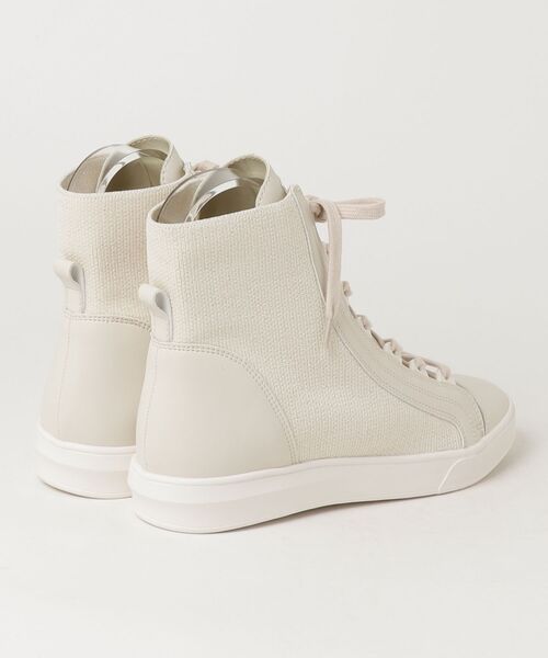 「Lucida」 ハイカットスニーカー 37 ベージュ レディース_画像2