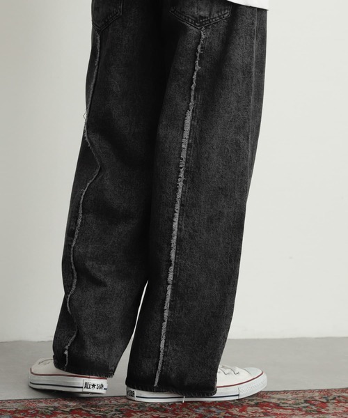 「SENSE OF PLACE by URBAN RESEARCH」 デニムパンツ LARGE ライトインディゴブルー メンズ_画像4