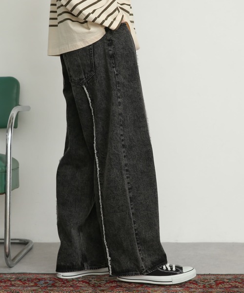 「SENSE OF PLACE by URBAN RESEARCH」 デニムパンツ LARGE ライトインディゴブルー メンズ_画像5