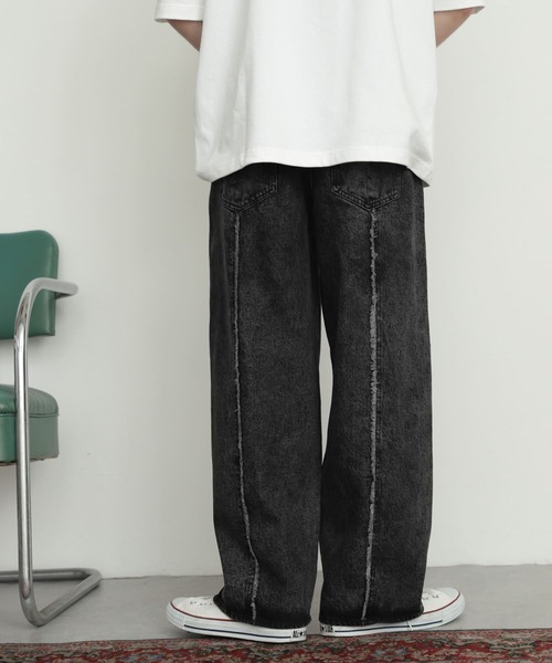 「SENSE OF PLACE by URBAN RESEARCH」 デニムパンツ LARGE ライトインディゴブルー メンズ_画像6