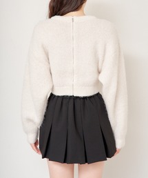 「Chico」 長袖ニット FREE ブルー レディースの画像6