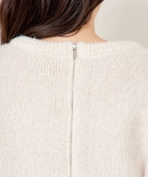 「Chico」 長袖ニット FREE ブルー レディースの画像9