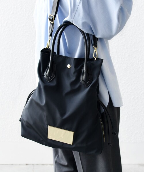 SHIPS（シップス） 2WAYバッグ ONE SIZE ブラック レディース