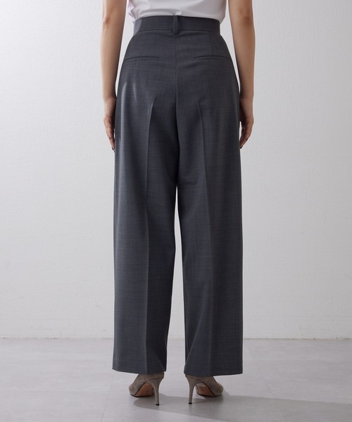 「Whim Gazette」 スラックス 36 ベージュ レディース_画像4