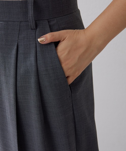 「Whim Gazette」 スラックス 36 ベージュ レディース_画像7