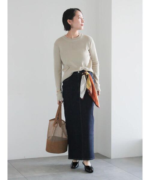 ネックレス 幾何柄シルクスカーフ レディースの画像