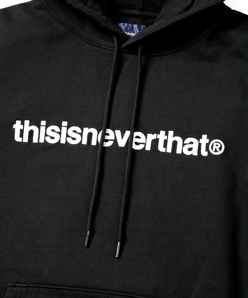 「thisisneverthat」 プルオーバーパーカー M ライトグレー メンズの画像