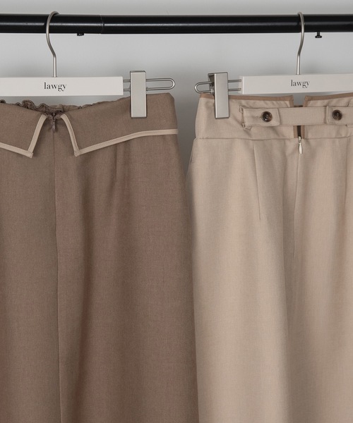 「lawgy」 ロングスカート FREE モカ レディース_画像8