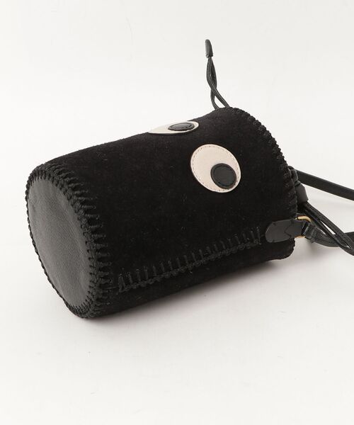「ANYA HINDMARCH」 Mini Cross Body Eyes 2WAYバッグ - ブラック レディースの画像