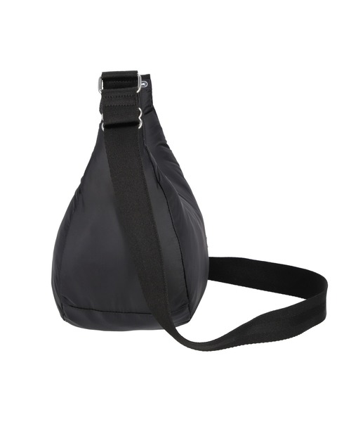 LESPORTSAC(レスポートサック) ショルダーバッグ MSGM MD CRESCENT 1858 黒 MSGM LeSportsac×MSGM】MSGM MD CRESCENT ｜ショルダーバッグ/斜め掛け