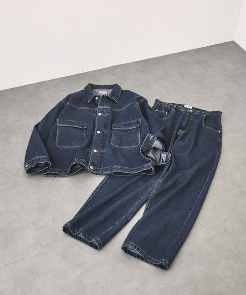 EMMA CLOTHES」 セットアップ M インディゴブルー メンズ 2026年最新