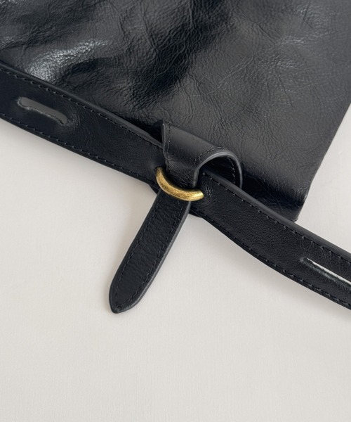 「CANAL JEAN」 ショルダーバッグ ONE SIZE ブラック レディース