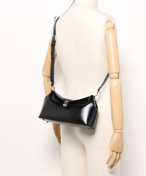 「CHARLES \u0026 KEITH」 2WAYバッグ M バーガンディー レディースの画像