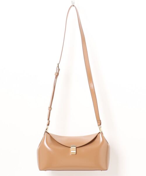 「CHARLES \u0026 KEITH」 2WAYバッグ M バーガンディー レディースの画像
