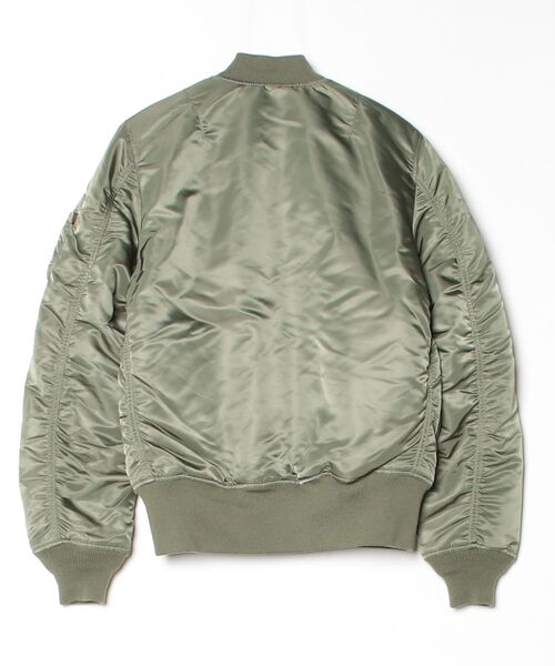 「Alpha Industries」 ブルゾン M グリーン系その他 メンズの画像