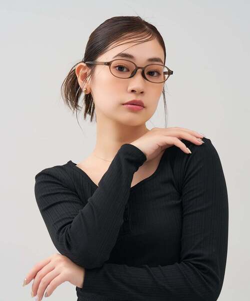 伊達メガネ Zoff（ゾフ） 伊達メガネ メガネ 眼鏡 ウェリントン型 メガネ