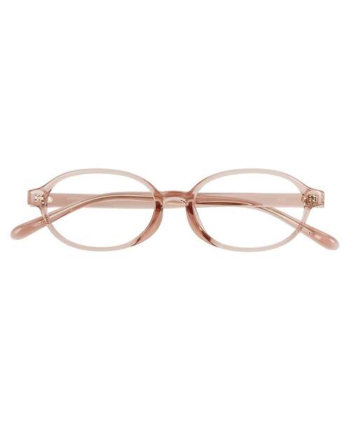 Zoff（ゾフ） 伊達メガネ メガネ 眼鏡 オーバル型 メガネ｜太縁