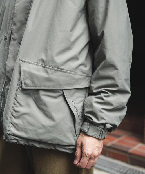 「Marmot」 ブルゾン LARGE チャコールグレー メンズの画像