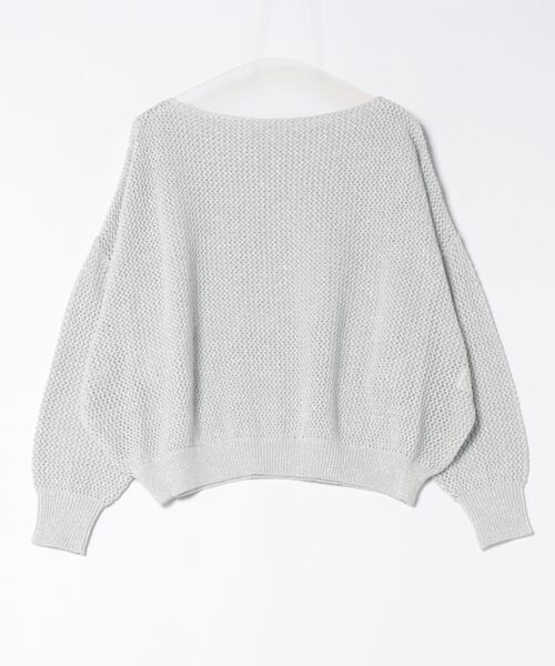 「Rouge vif」 長袖ニット フリー シルバー レディース_画像2