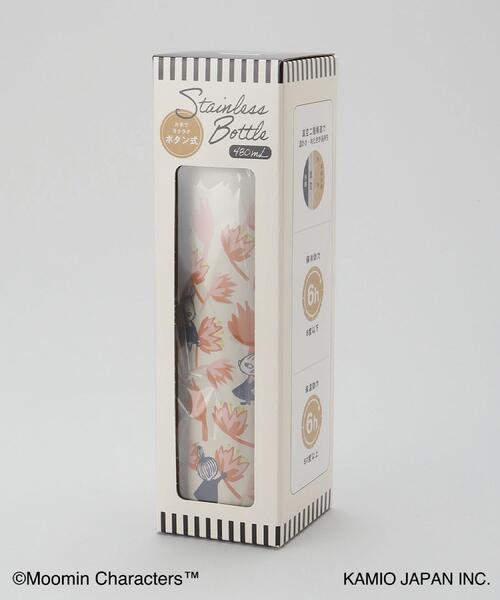 212 KITCHEN STORE CCP ワンプッシュステンレスボトル480ml 「MOOMIN