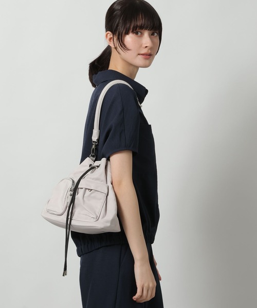 LAKOLE（ラコレ） ショルダーバッグ バッグ 「撥水」2WAYポケット巾着