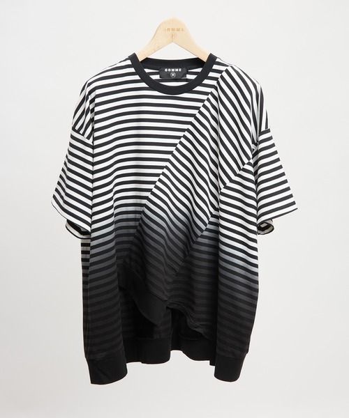 GOMME HOMME（ゴムオム） tシャツ グラデーション切替T メンズ
