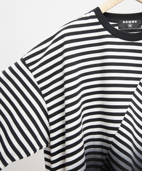 GOMME HOMME（ゴムオム） tシャツ グラデーション切替T メンズ