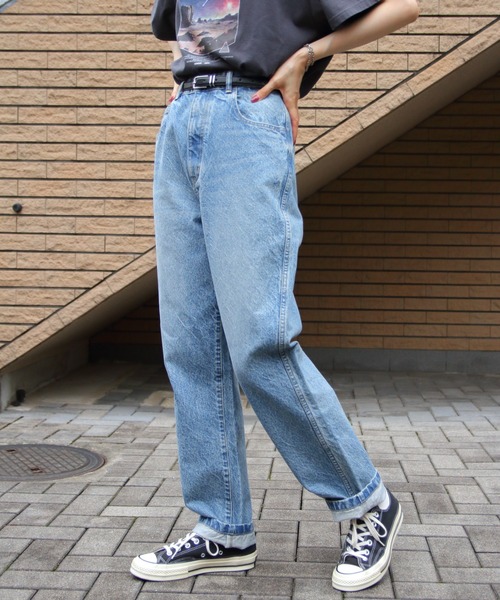 「THE SHINZONE」 デニムパンツ 34 ブルー レディース_画像8